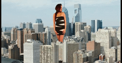 Giantess Deeane is lonely woman. 